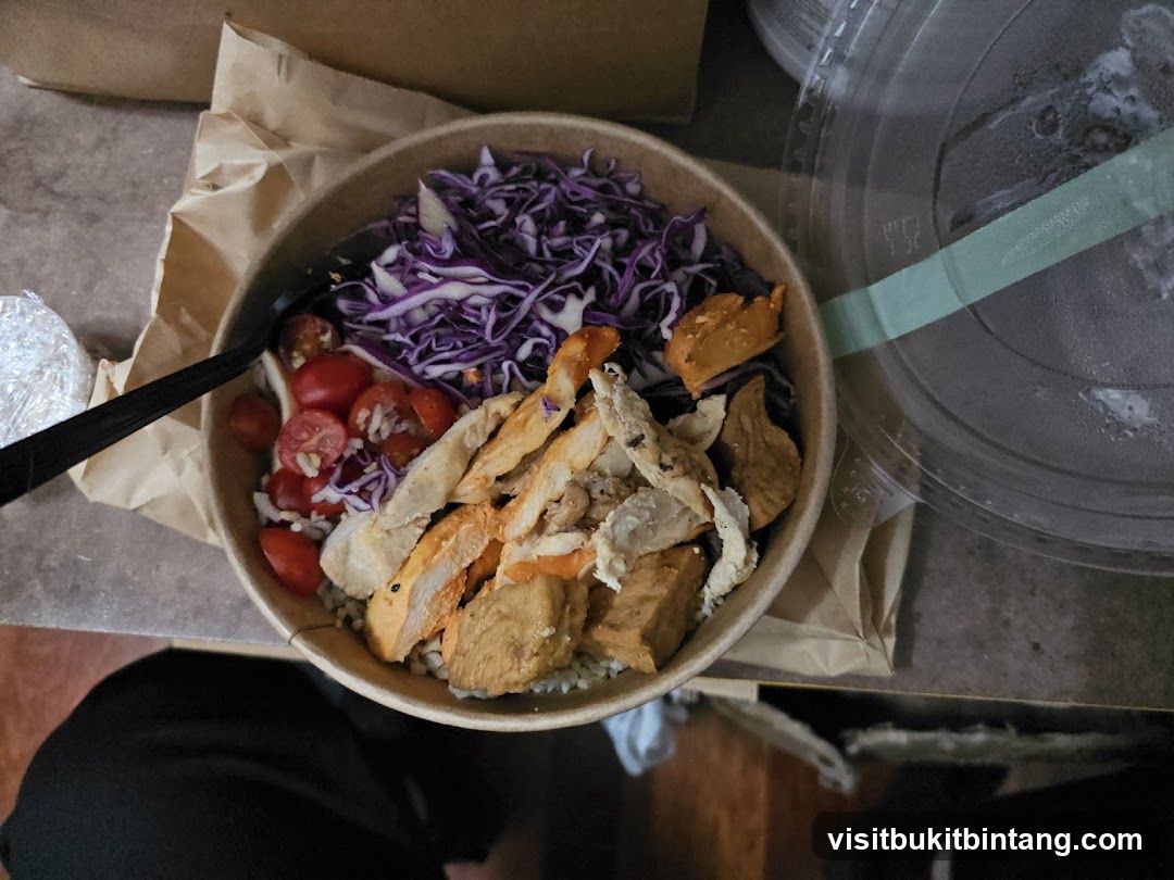 Chicken and Vegetable Bowl