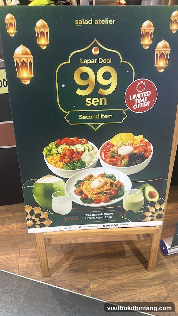 Salad Atelier Lapar Deal Promotion