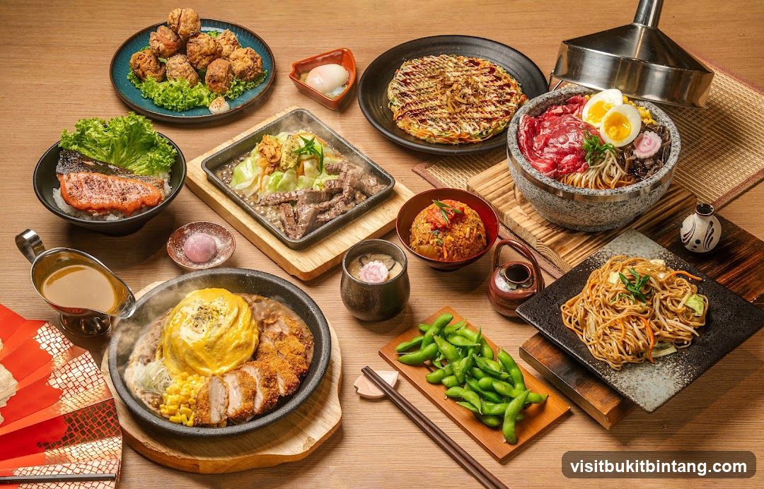 Japanese Food Spread