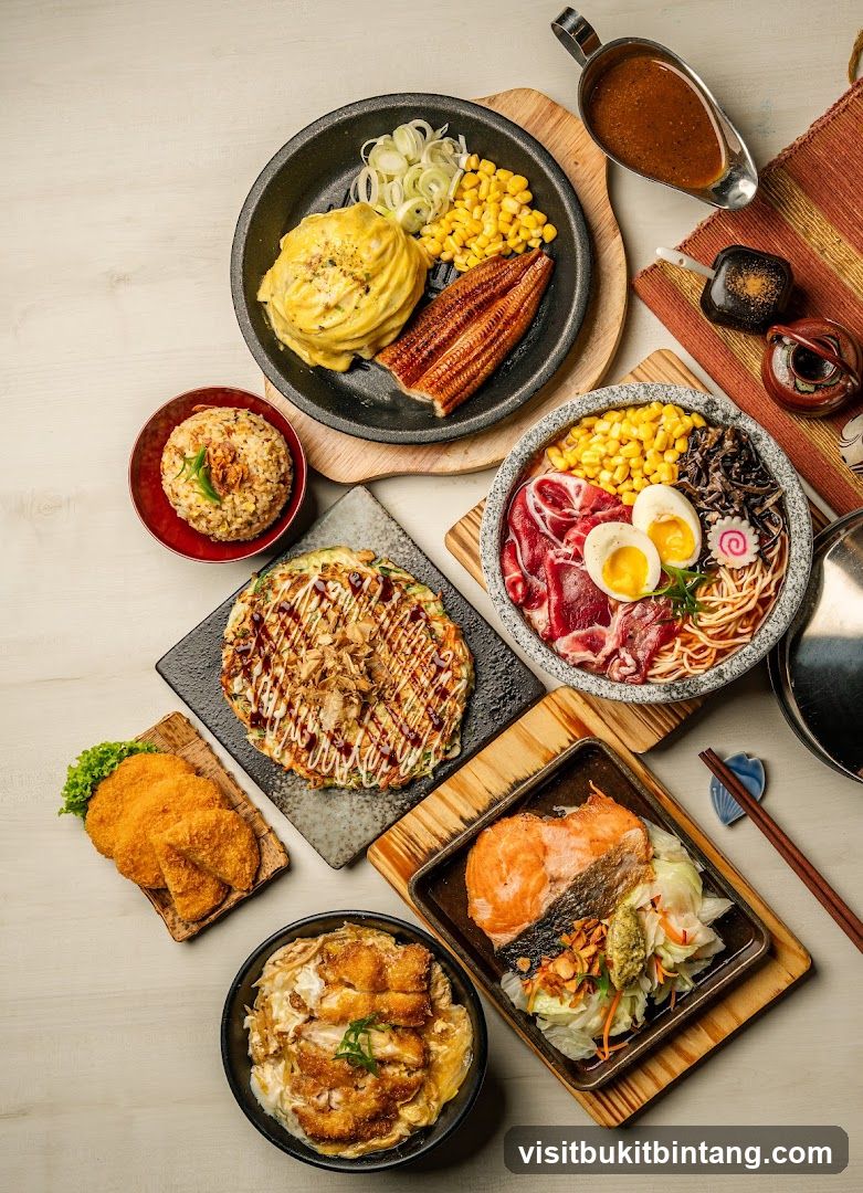 Japanese Food Spread