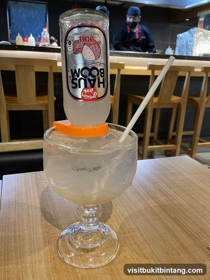 Lychee Sparkling Drink