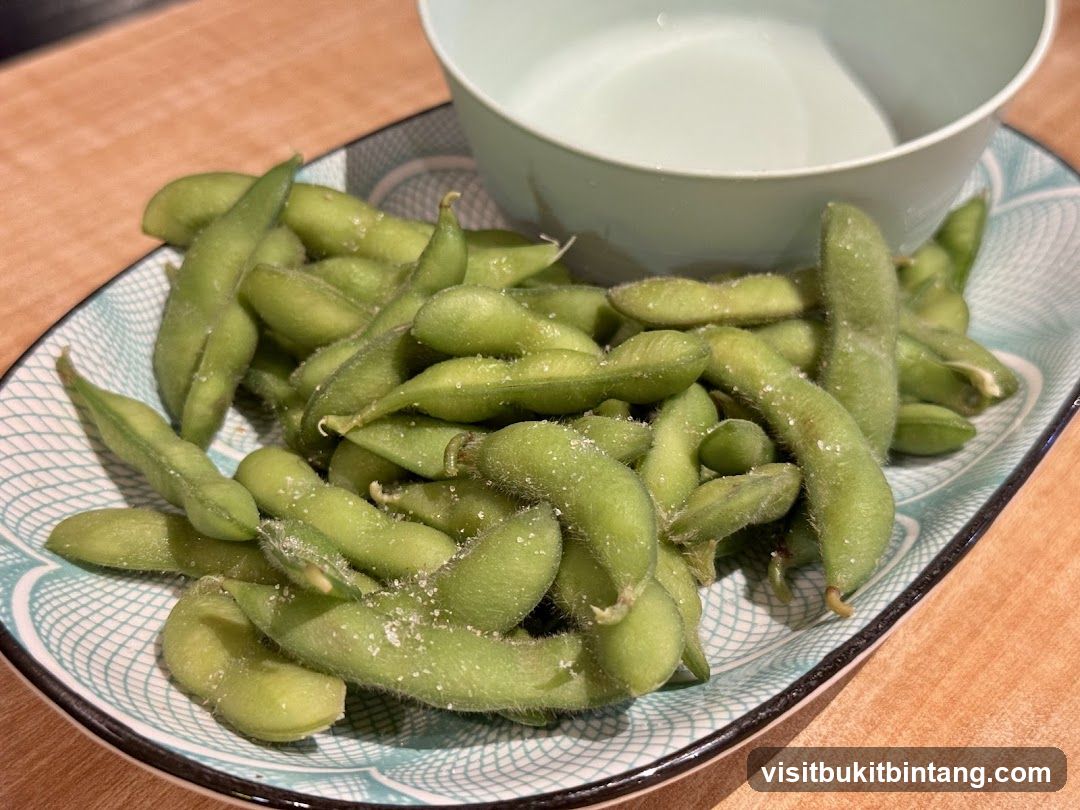 Edamame with Salt