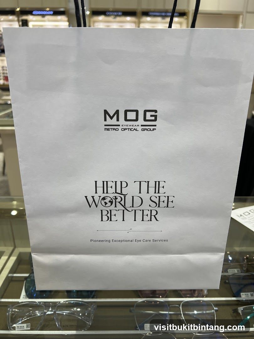MOG Eyewear Shopping Bag