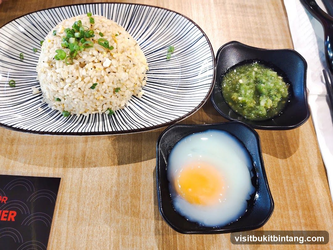 Fried Rice with Egg and Sauce