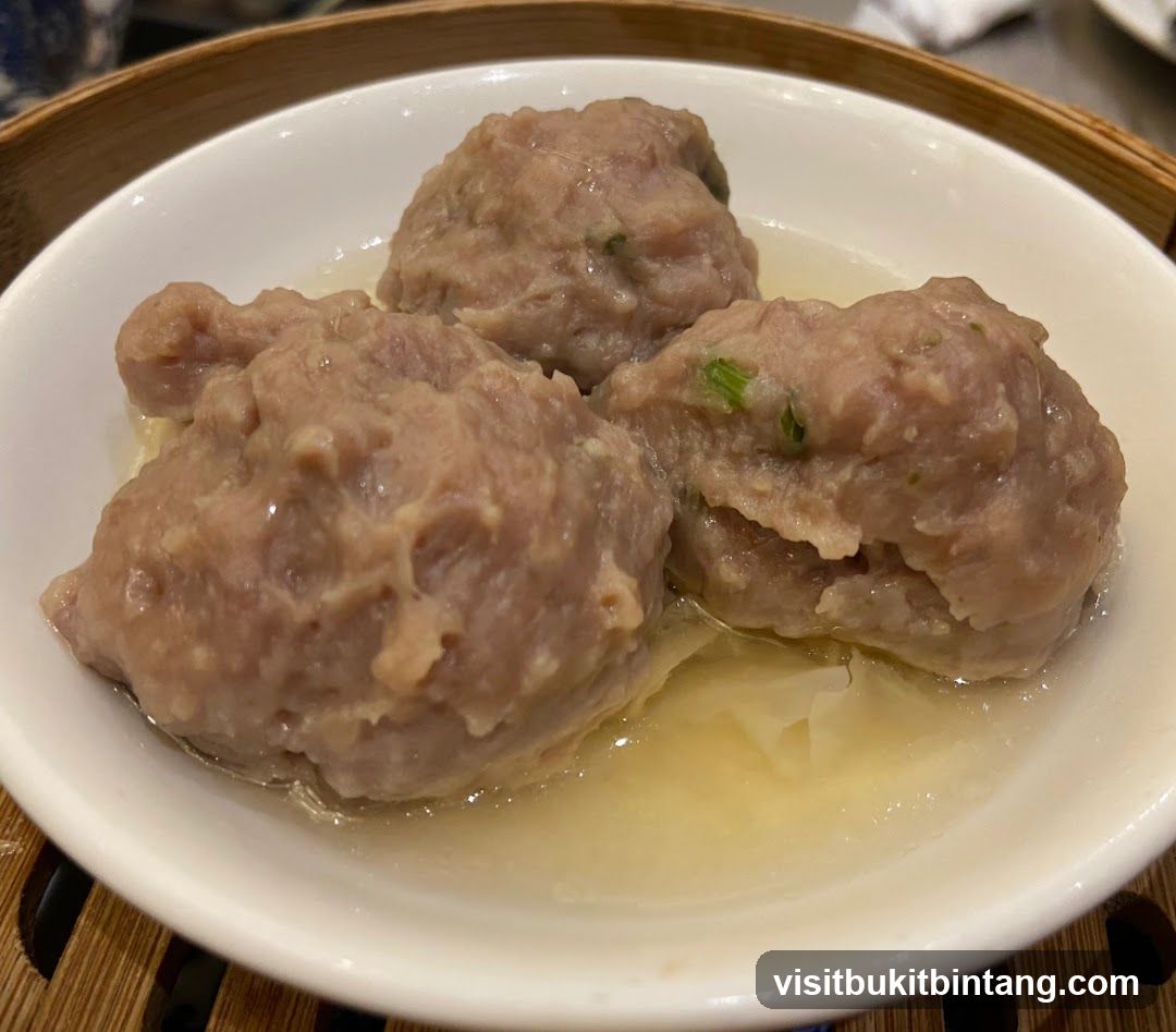 Steamed Meatballs