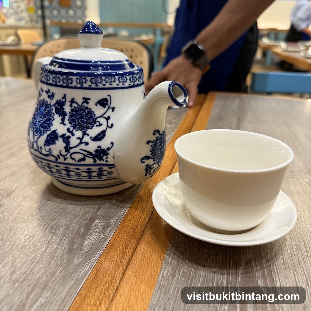 Tea Set on Table