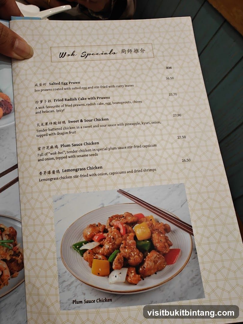 Wok Specials