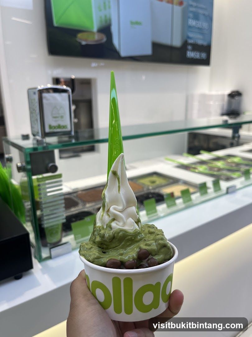 Matcha Soft Serve Ice Cream