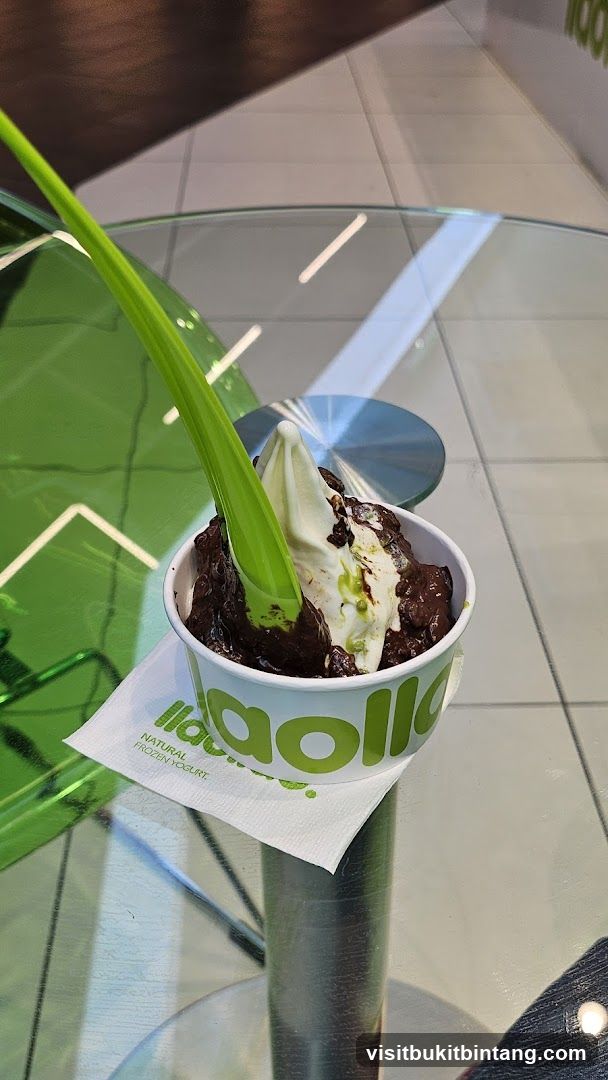 Frozen Yogurt with Toppings