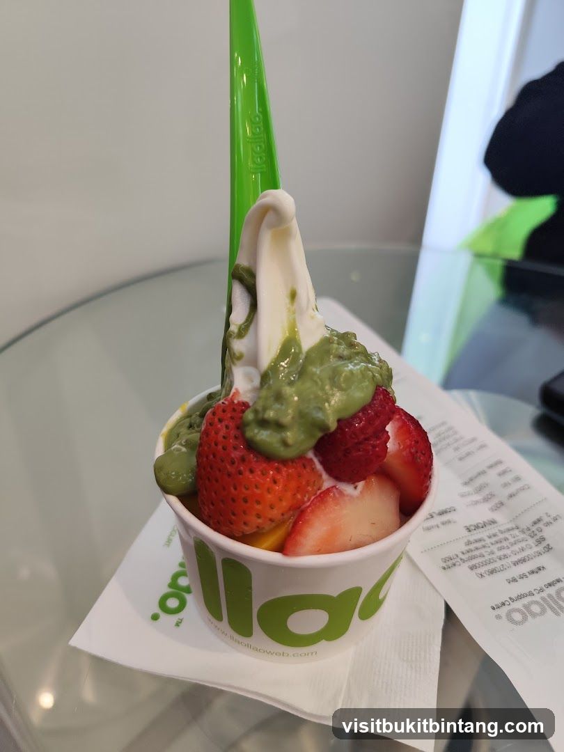 Yogurt with Fruit Toppings