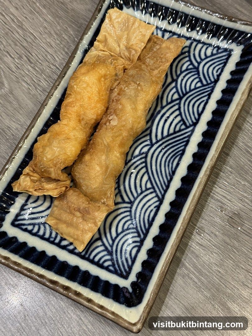Fried Tofu Skin Rolls