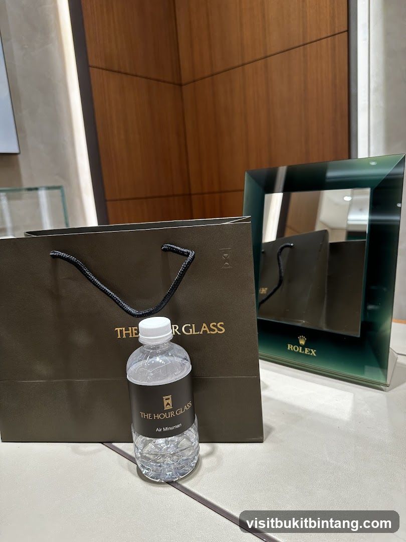Shopping Bag and Water Bottle
