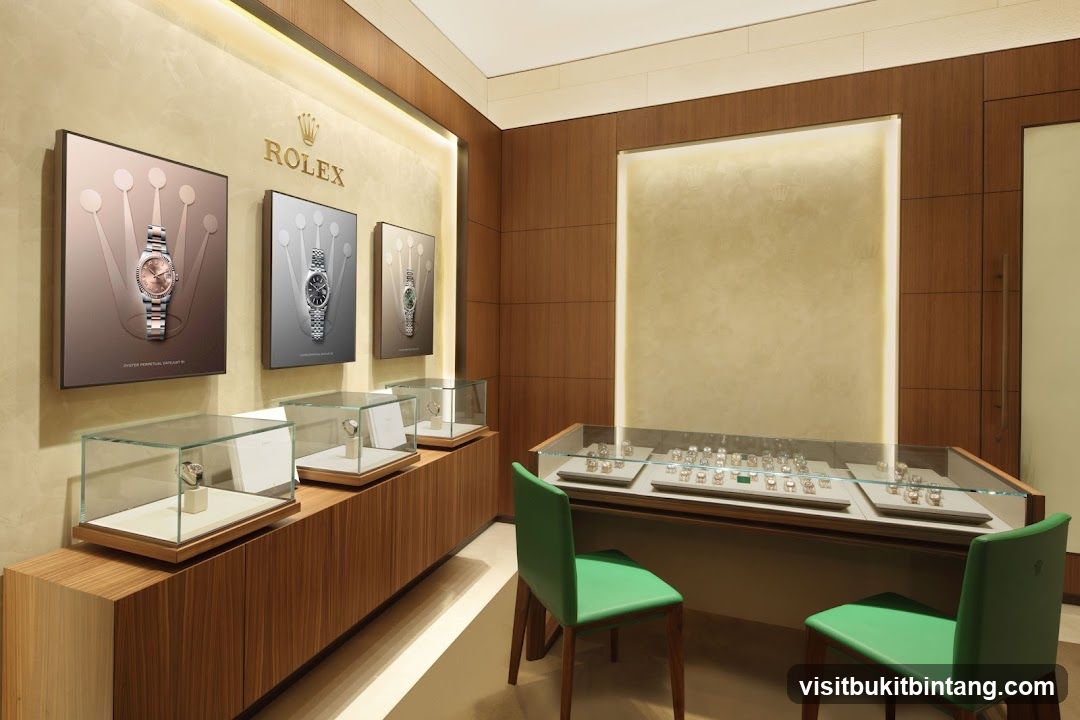 Rolex Watch Display