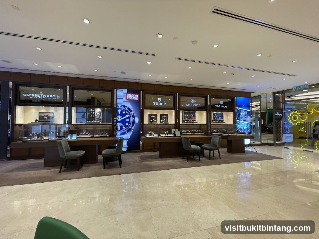 Luxury Watch Store Display