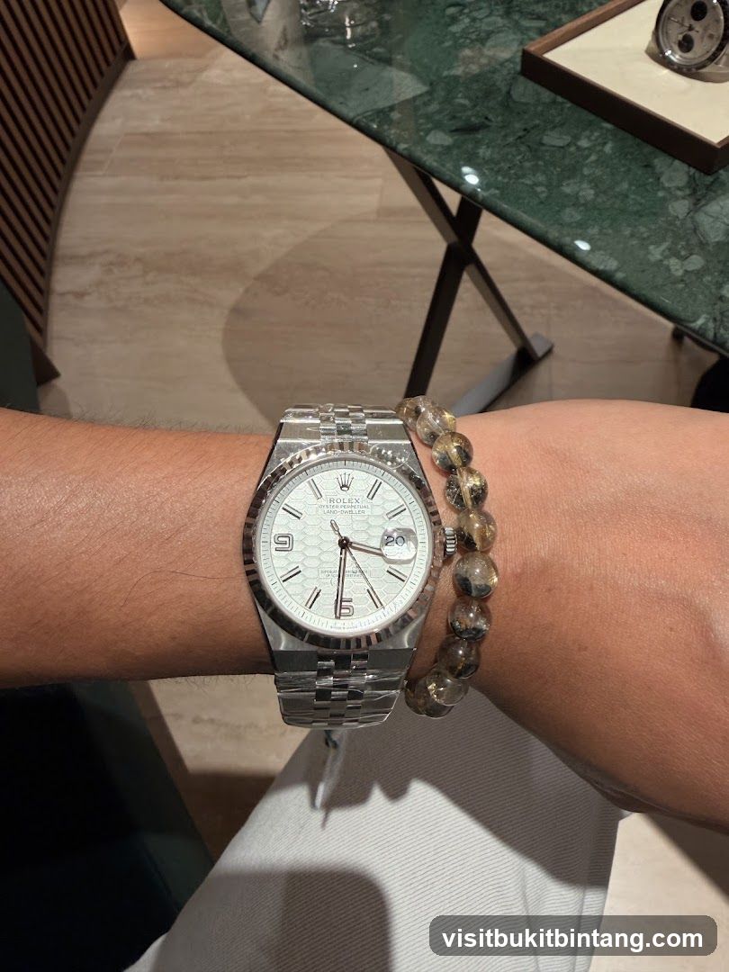 Wristwatch and Bracelet