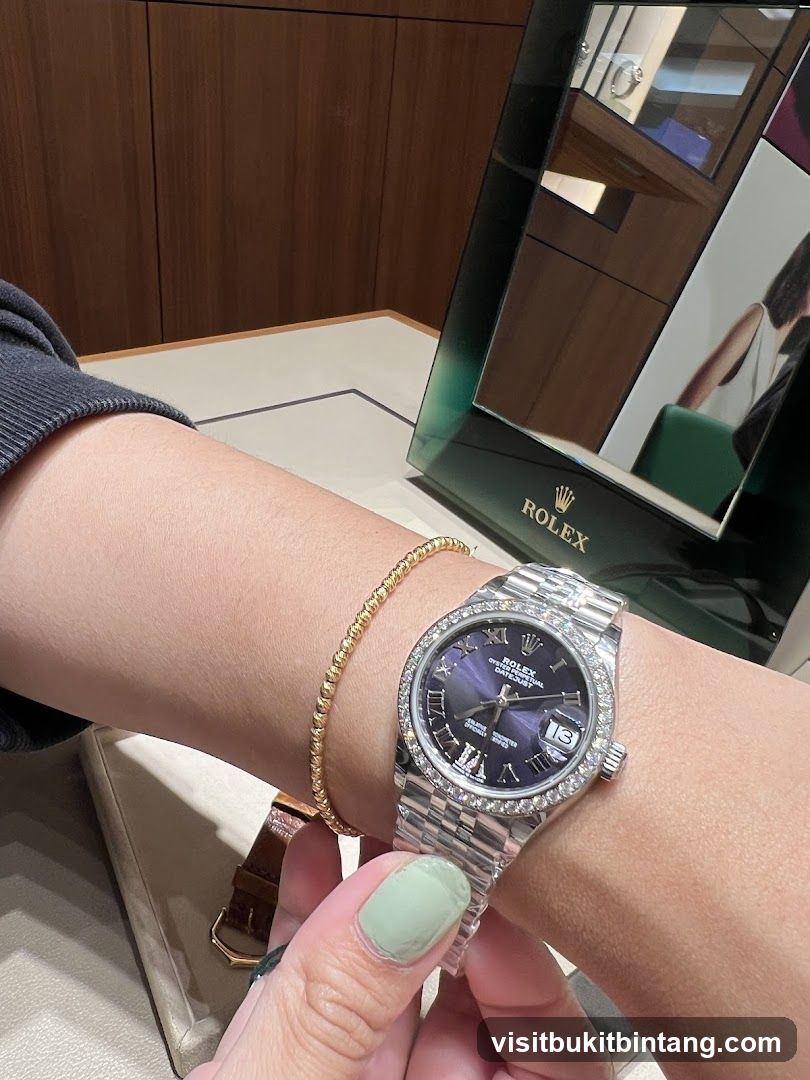 Rolex Watch Display