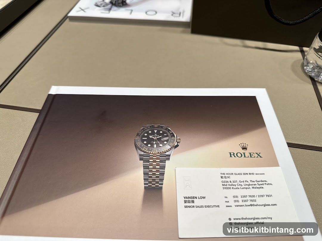 Rolex Watch Advertisement