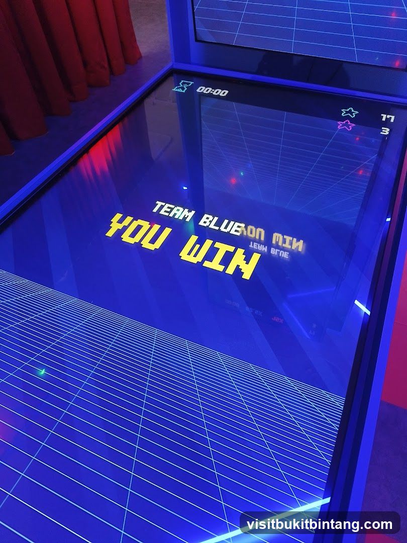 Video Game Score Screen