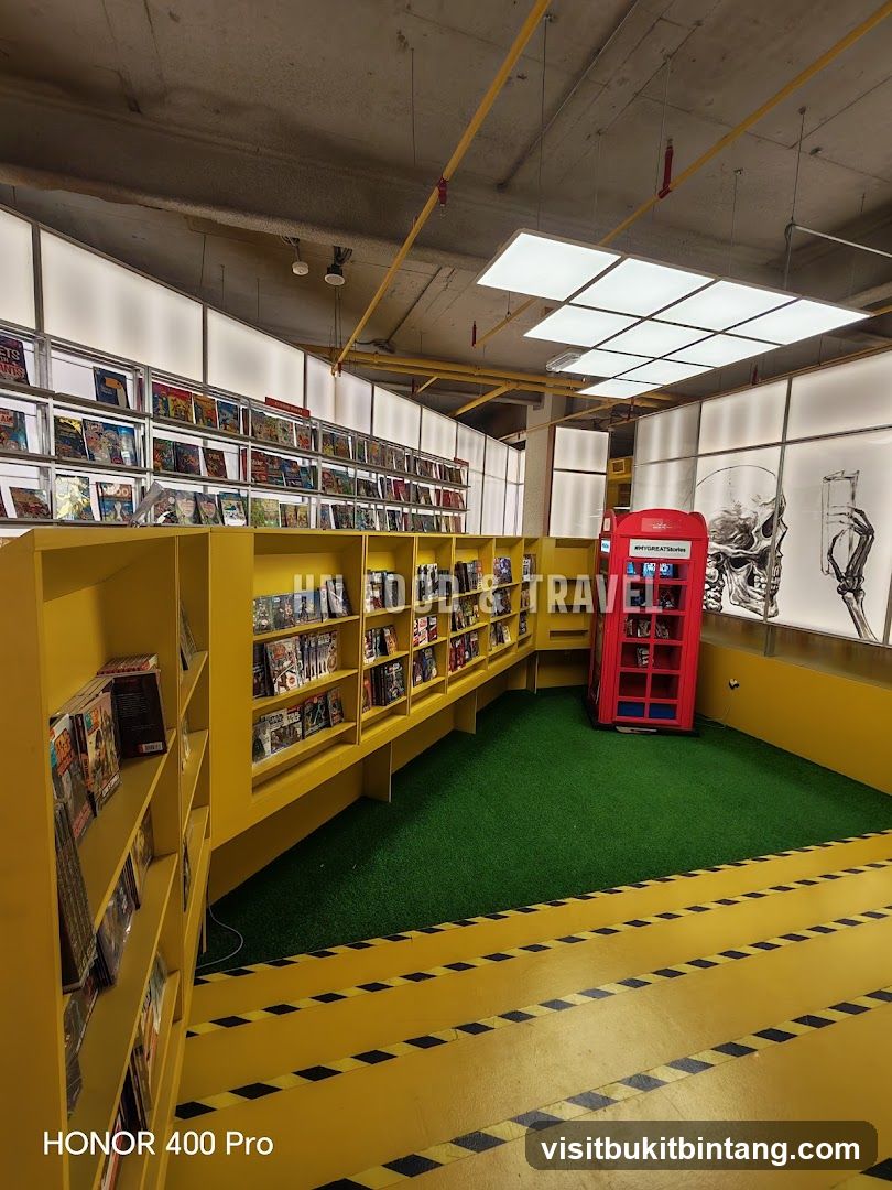 Comic Book Store Interior