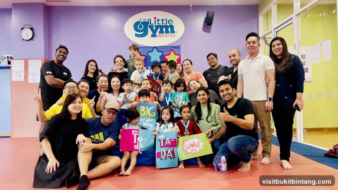 Group Photo at The Little Gym
