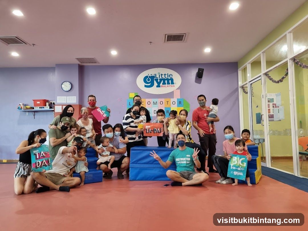 Group Photo at The Little Gym