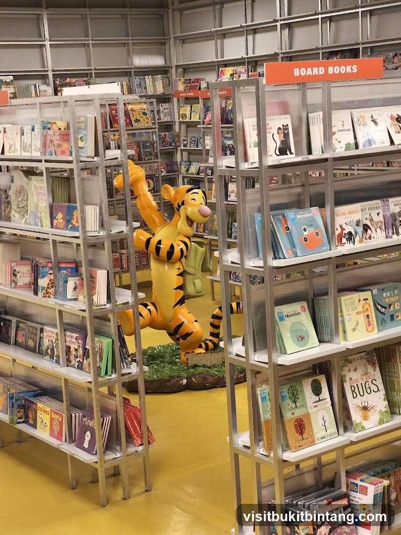 Children's Bookstore with Tigger Statue