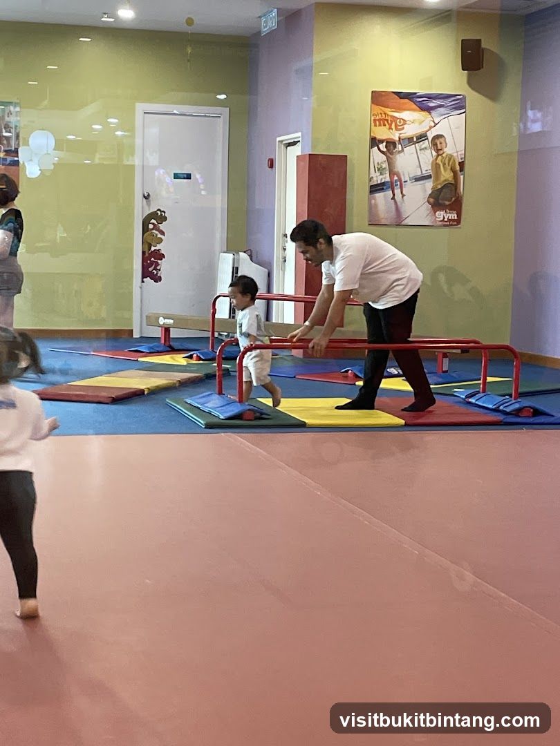 Gym class for children