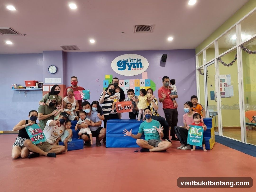 Group Photo at The Little Gym