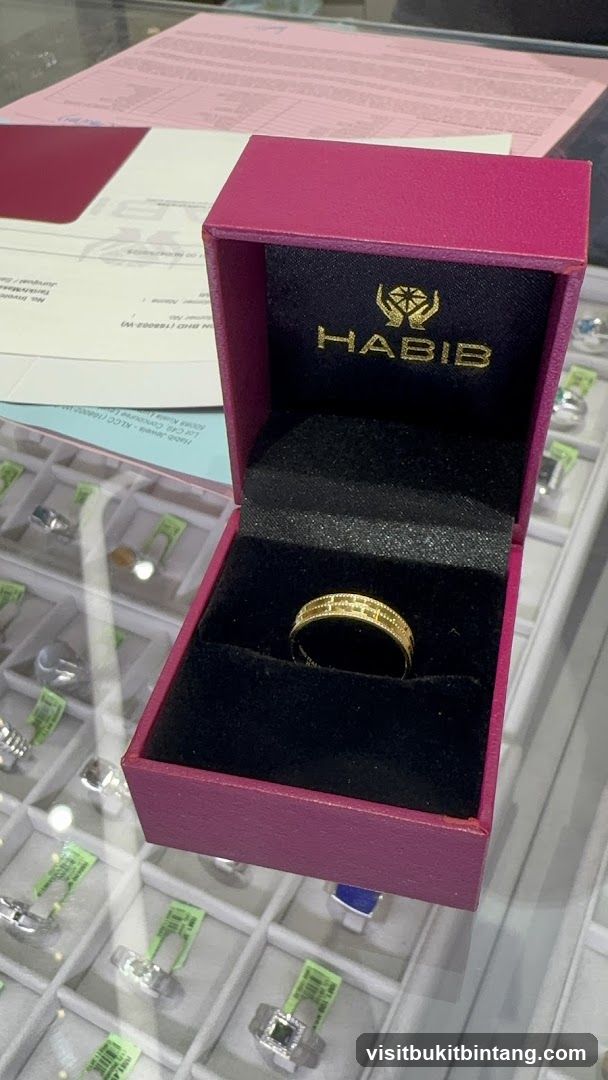 Ring in a jewelry box