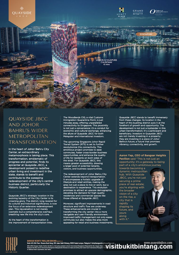 Quayside JBCC and Johor Bahru's Wider Metropolitan Transformation