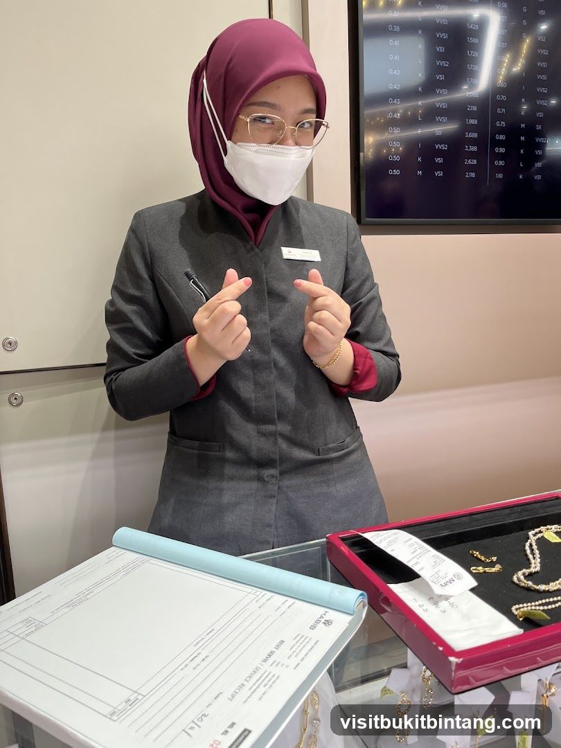 Jewelry store employee
