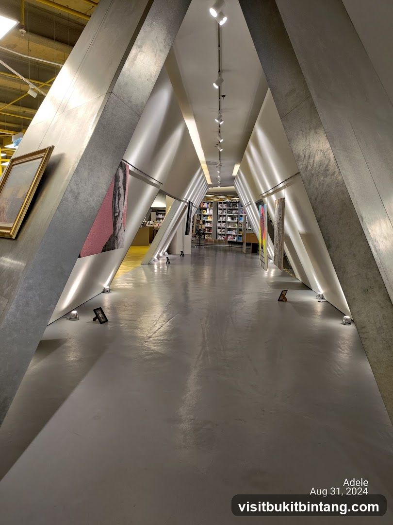 Modern Bookstore Interior