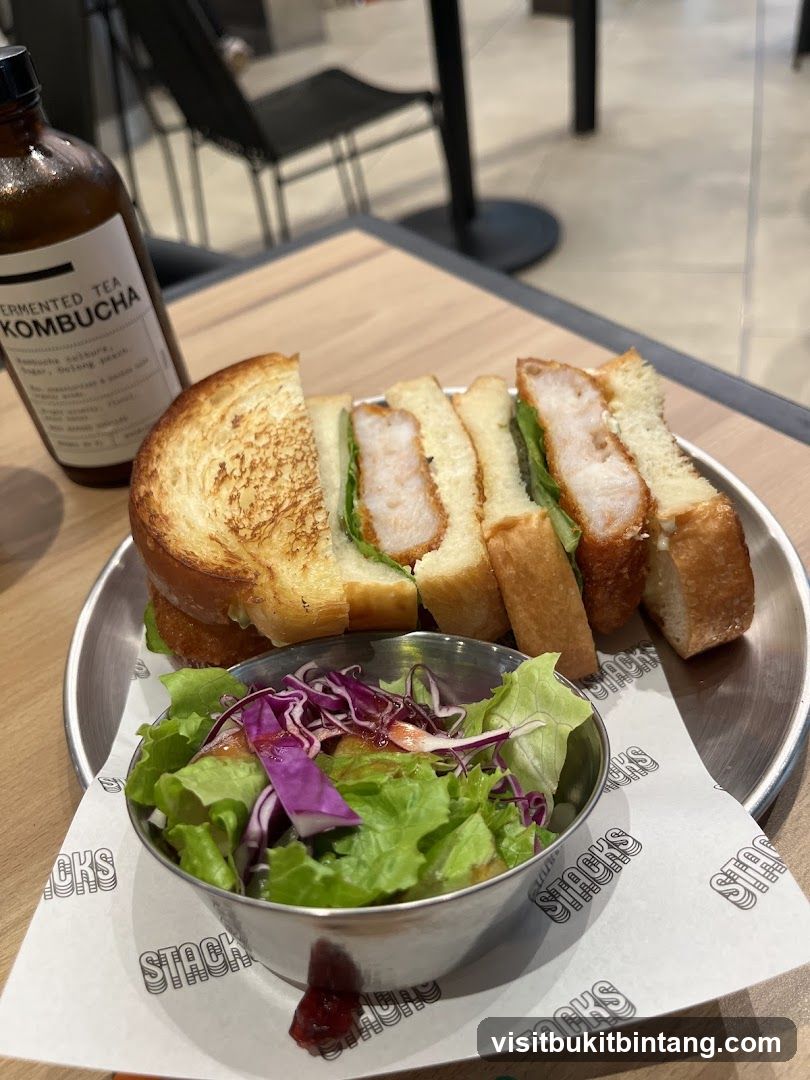 Sandwich and Salad