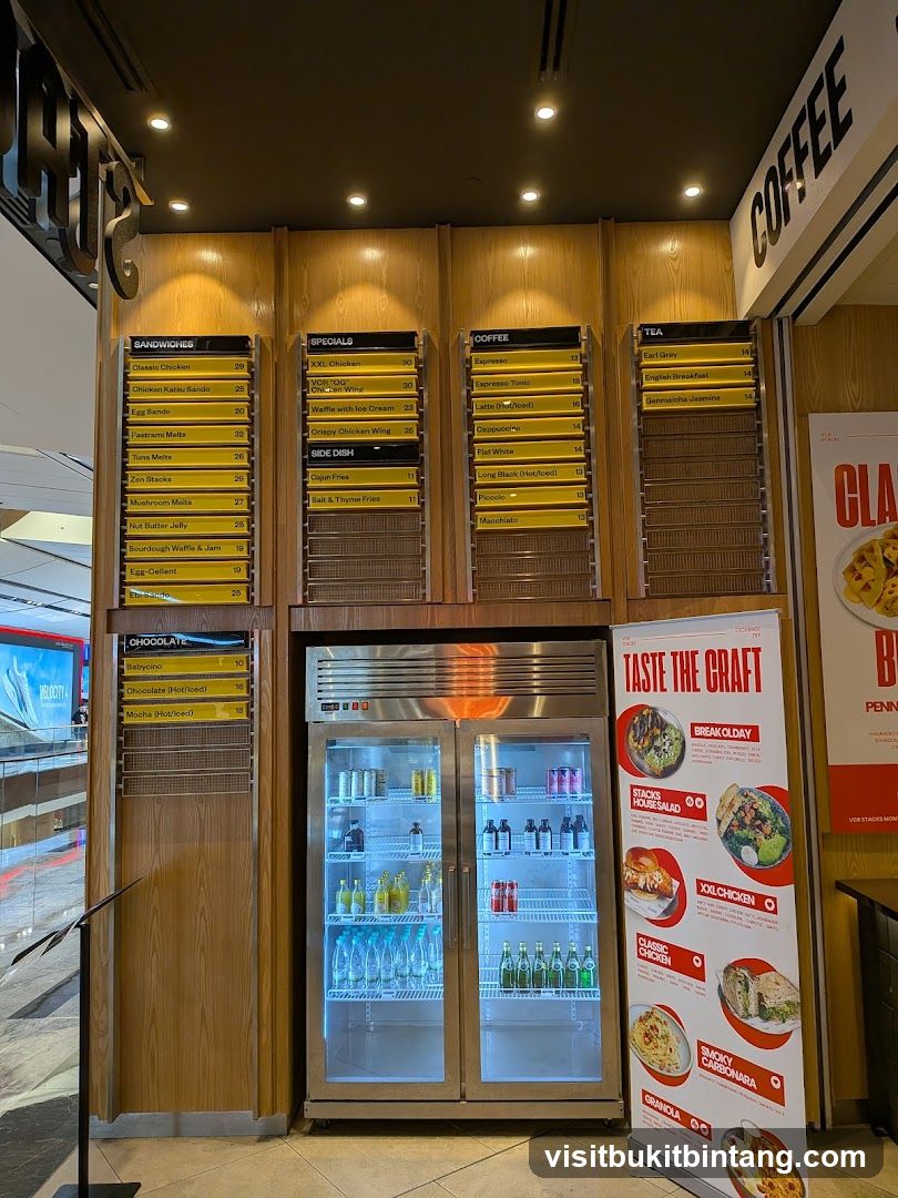 Cafe Menu and Display