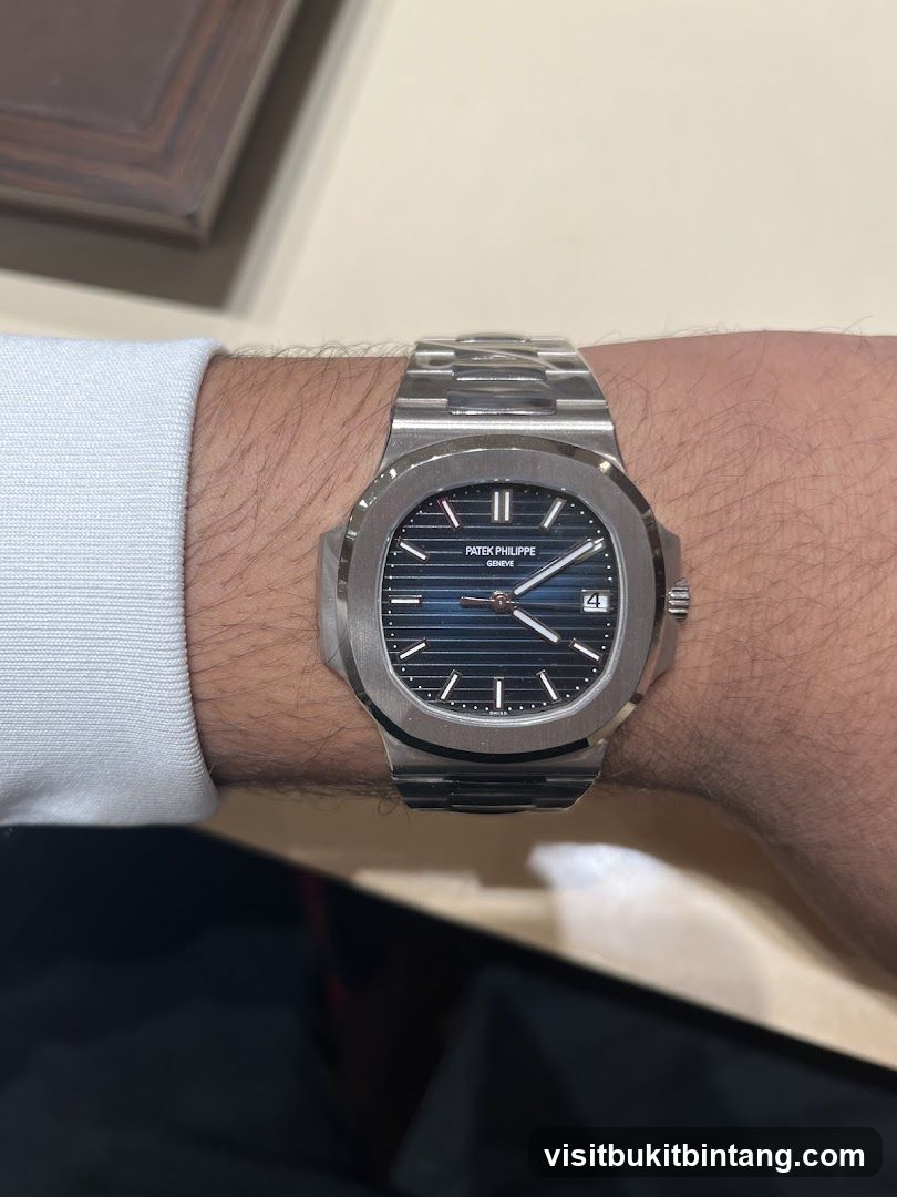 Patek Philippe Watch on Wrist