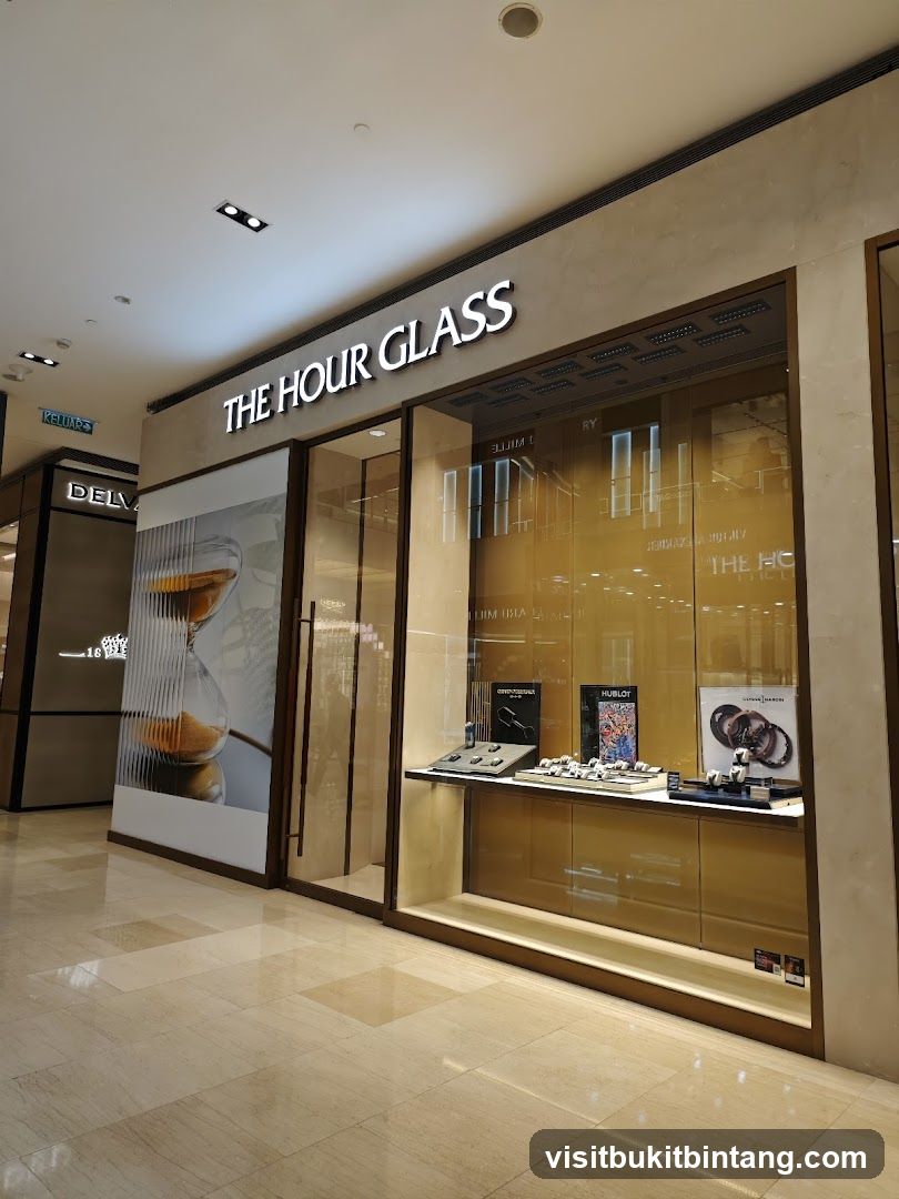 The Hour Glass Pavilion KL - Official Patek Philippe Retailer