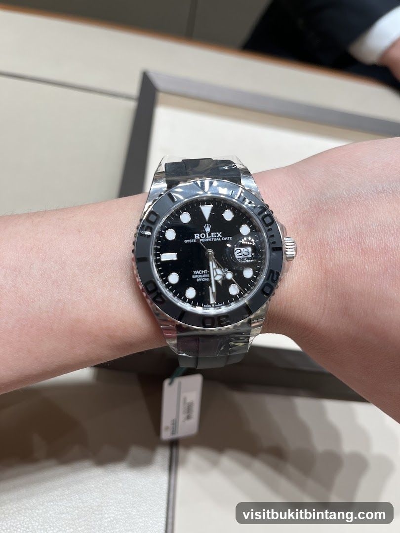Rolex Watch on Wrist