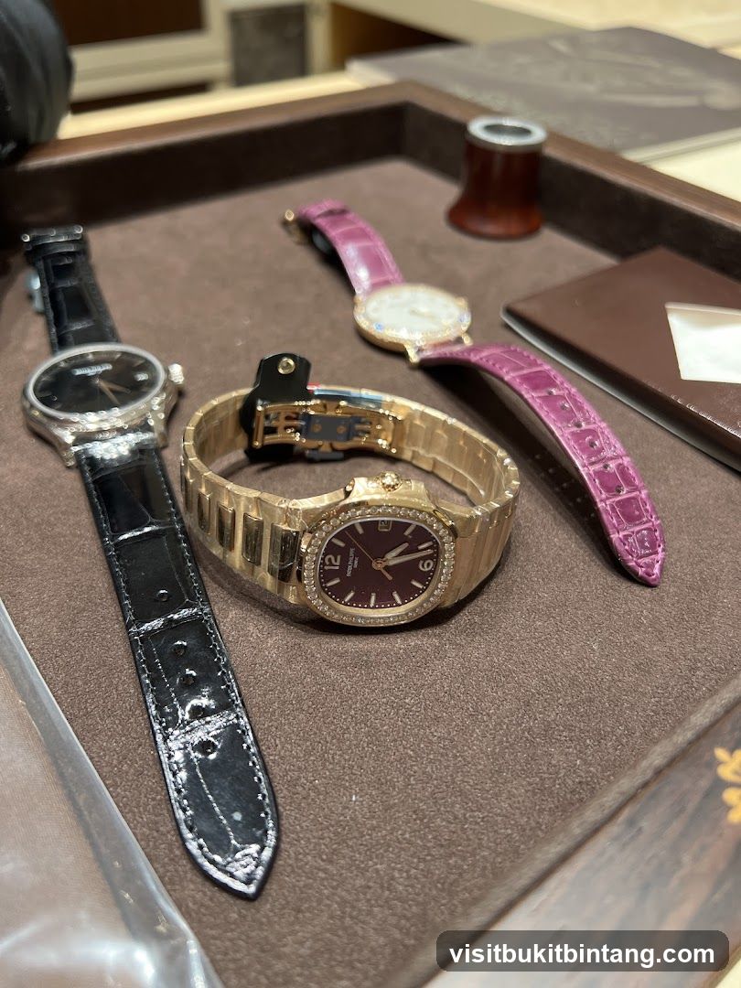 Luxury Watches Display