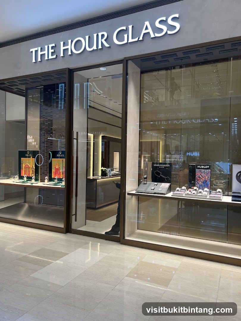 The Hour Glass Pavilion KL - Official Patek Philippe Retailer