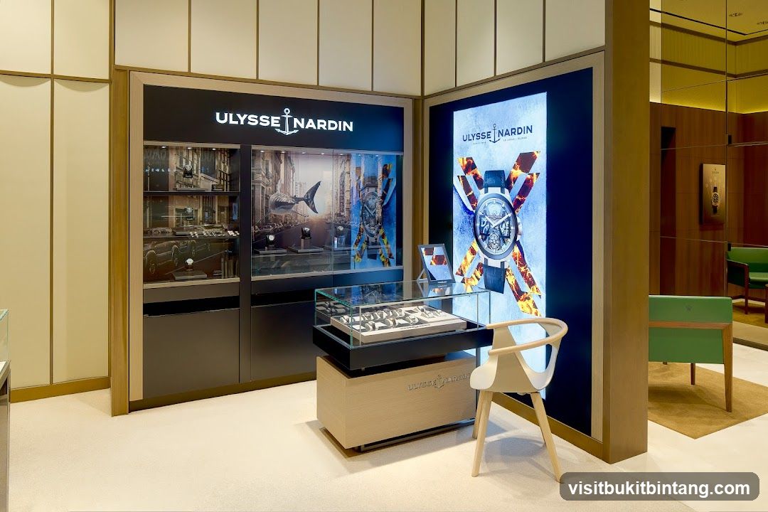Ulysse Nardin Watch Display