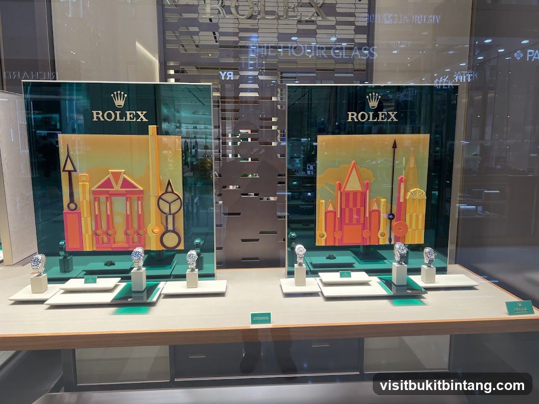 The Hour Glass Pavilion KL - Official Patek Philippe Retailer