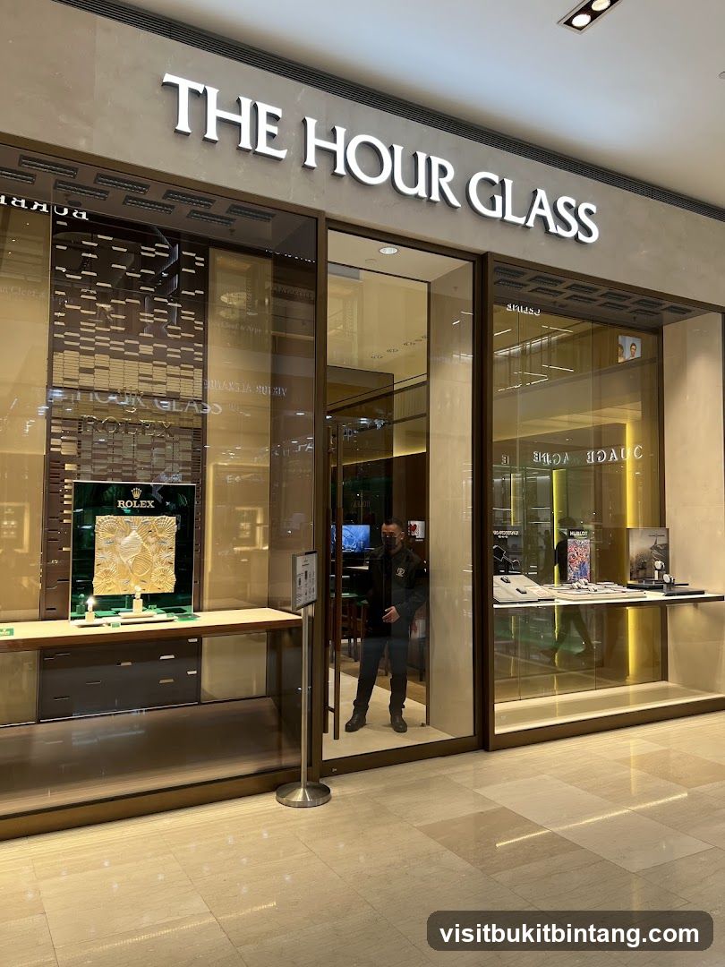 The Hour Glass Pavilion KL - Official Patek Philippe Retailer