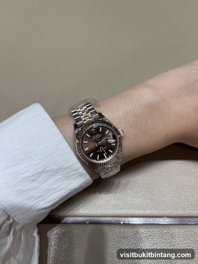 Rolex Watch on Wrist