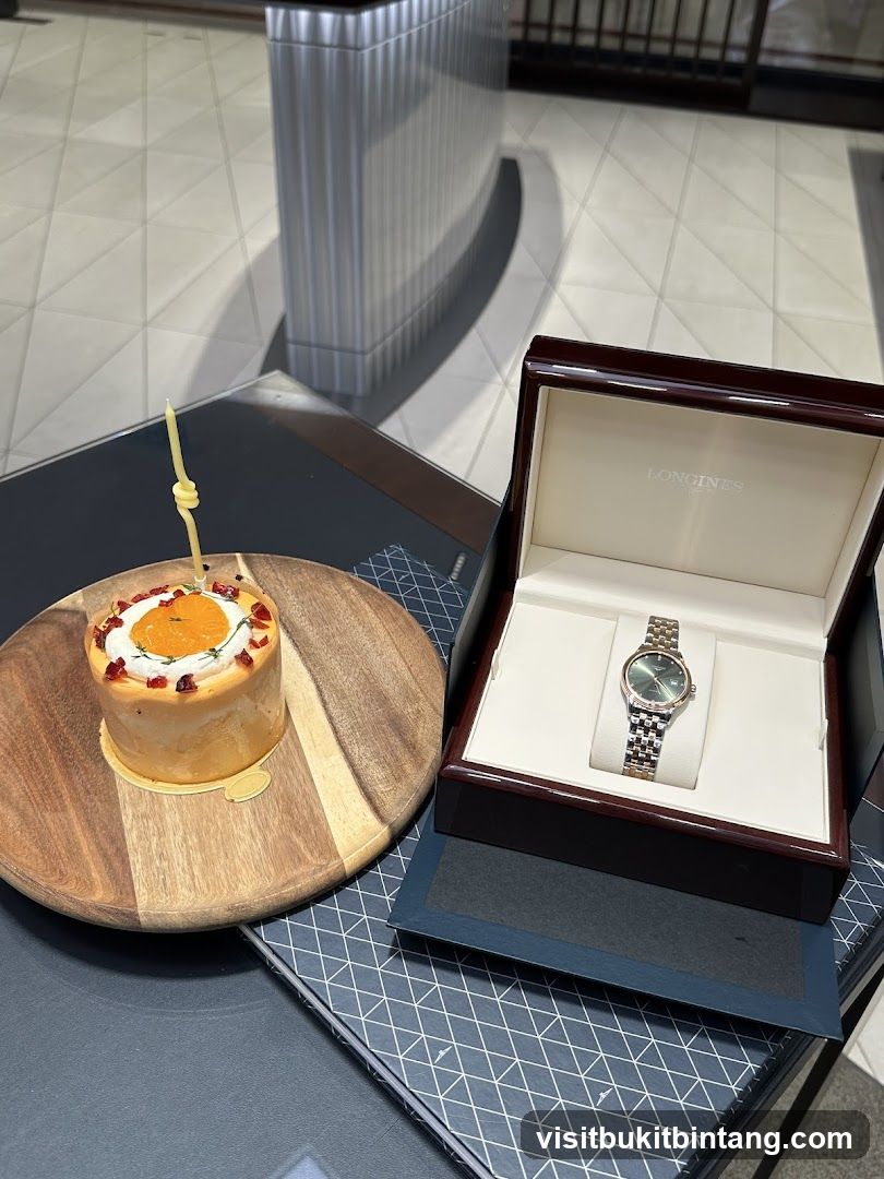 Watch and Cake