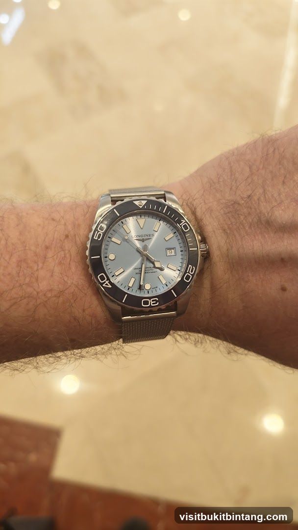 Longines Watch on Wrist