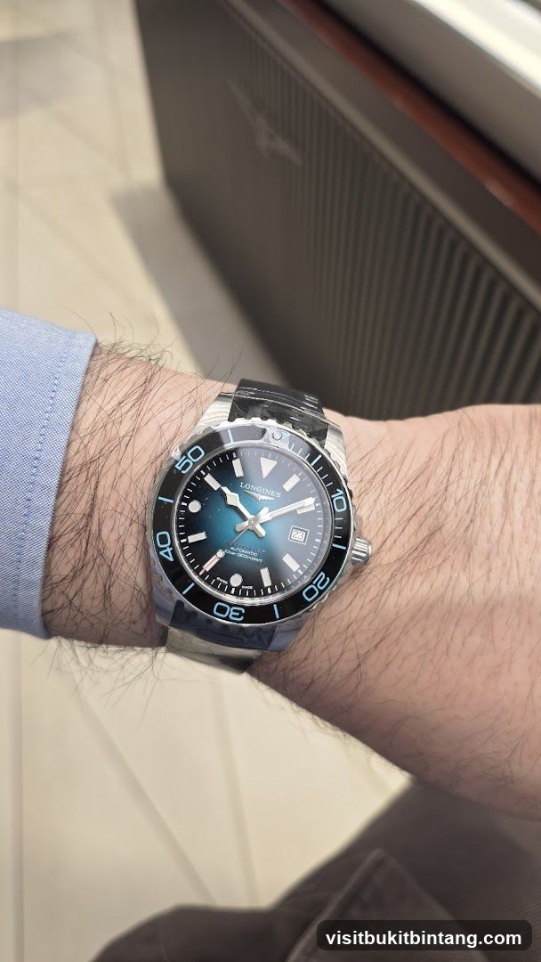 Longines Watch on Wrist