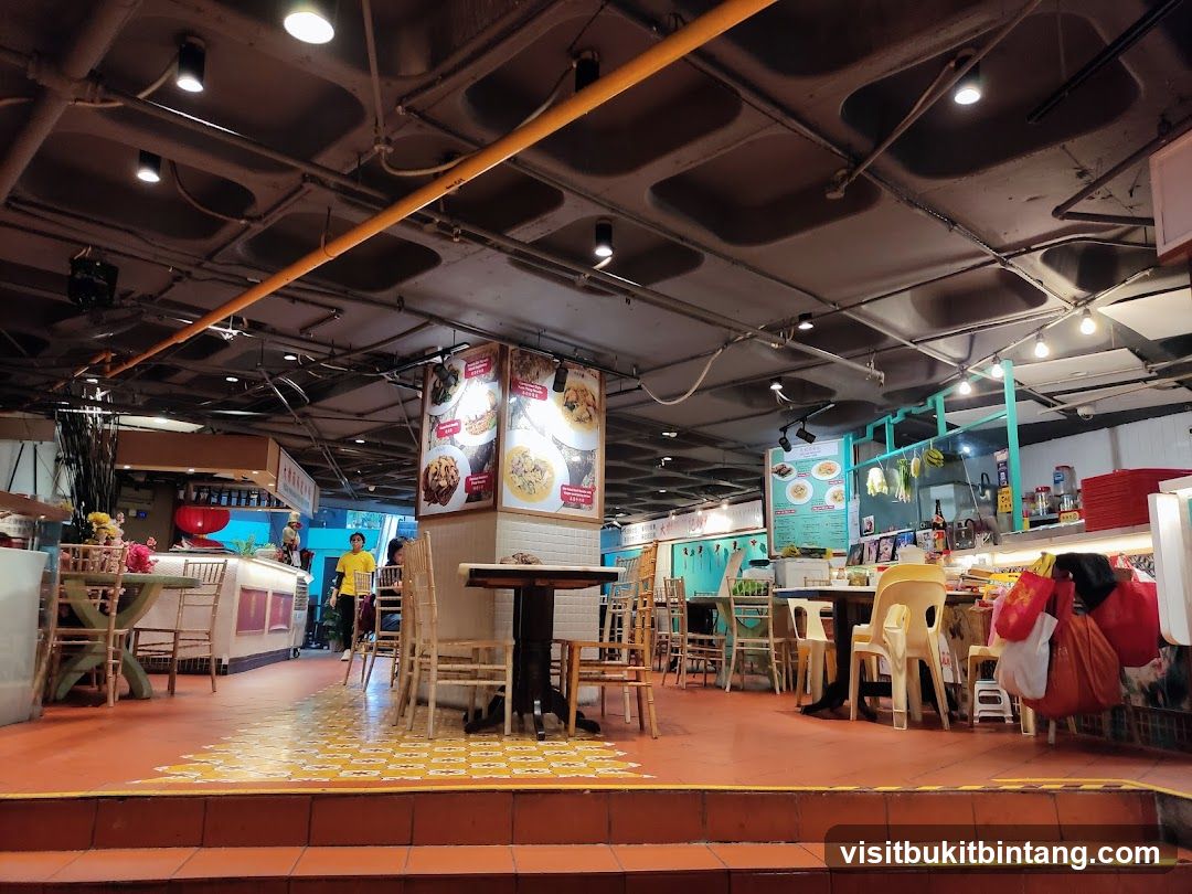 Food court interior