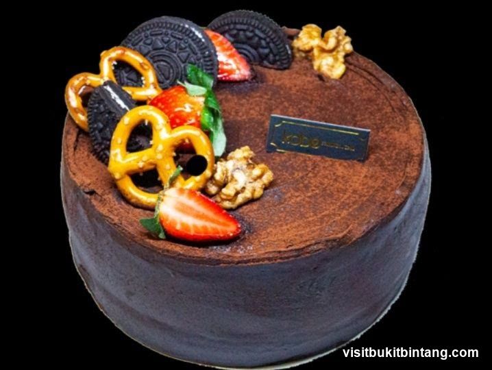 Chocolate Cake with Toppings
