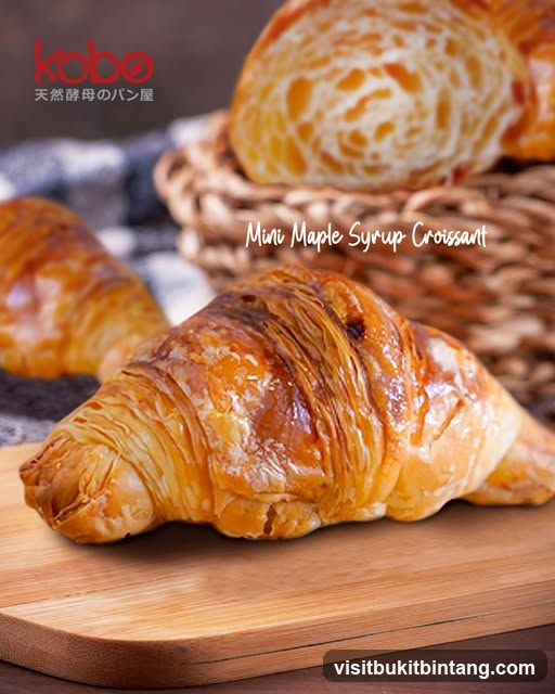 Mini Maple Syrup Croissant