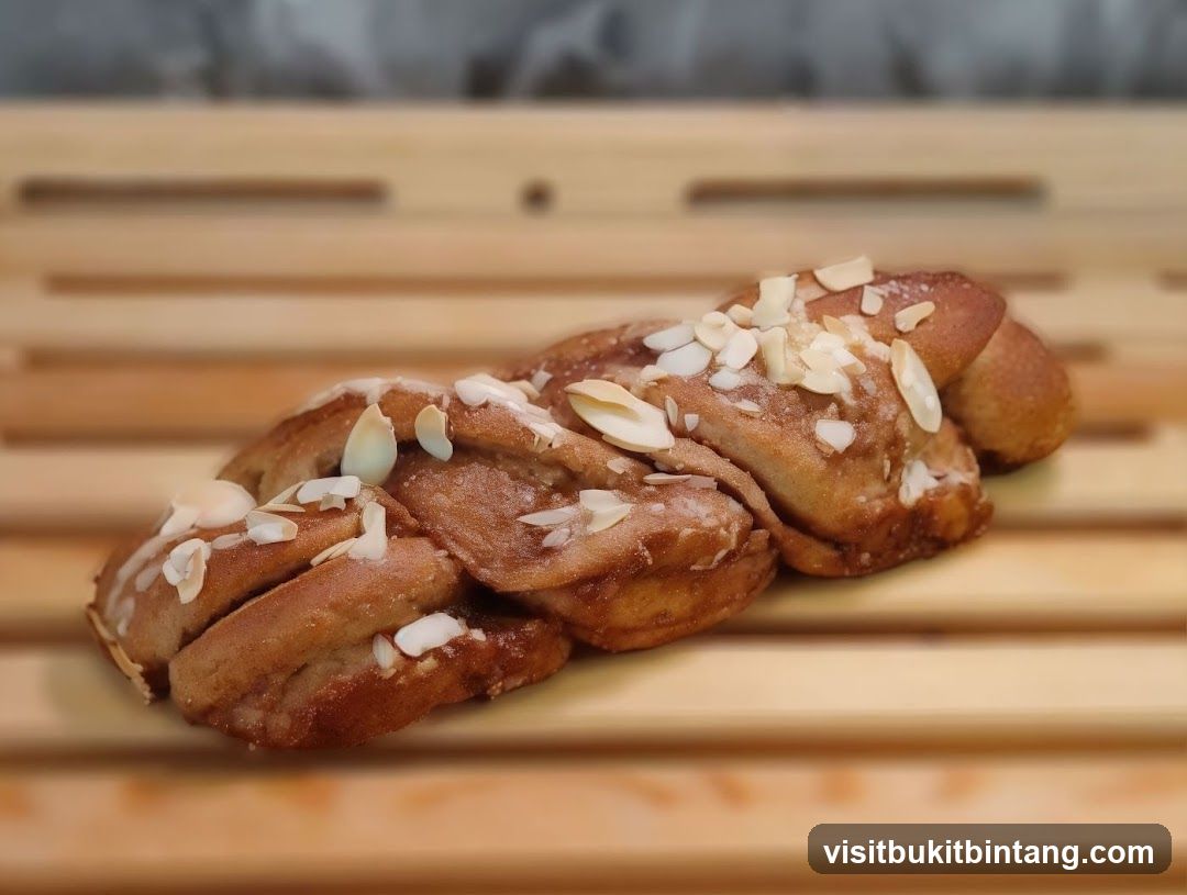 Almond Twisted Bread